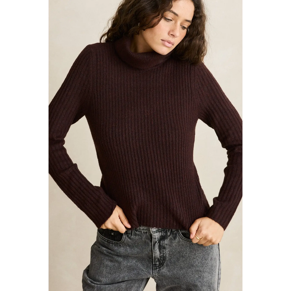 Rhythm Amara Rolled Neck Knit