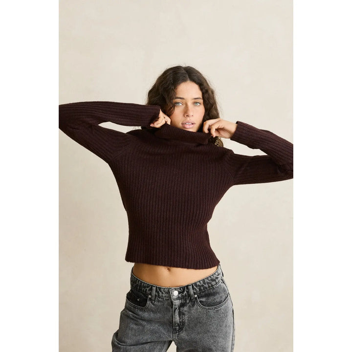Rhythm Amara Rolled Neck Knit