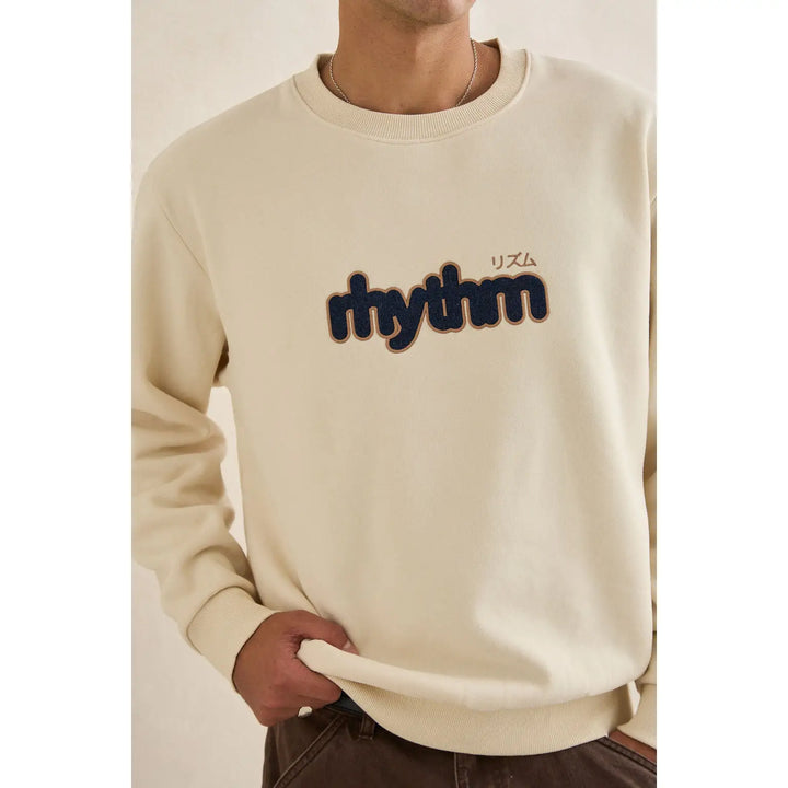 Rhythm Applique Fleece Crew