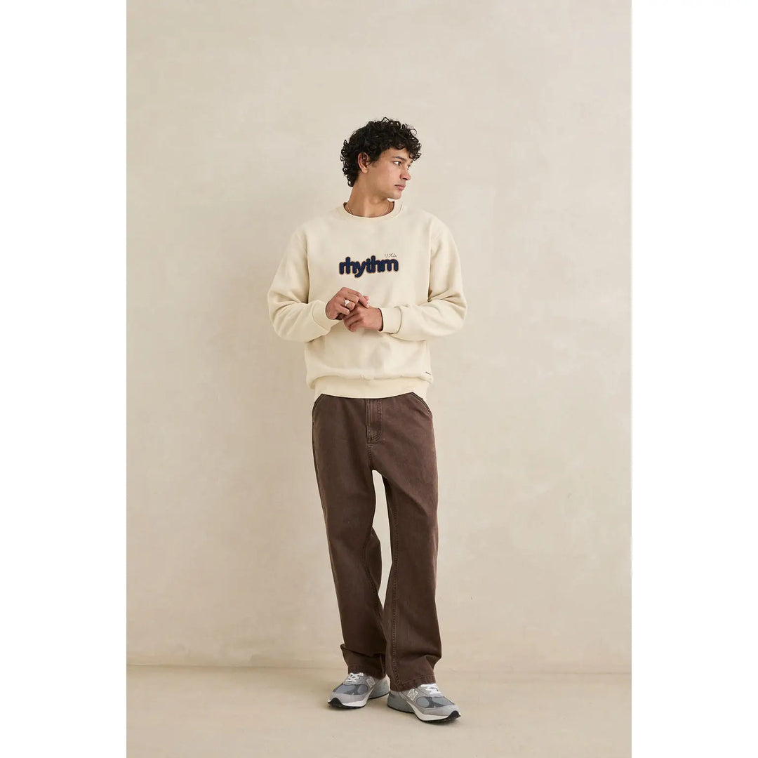 Rhythm Applique Fleece Crew