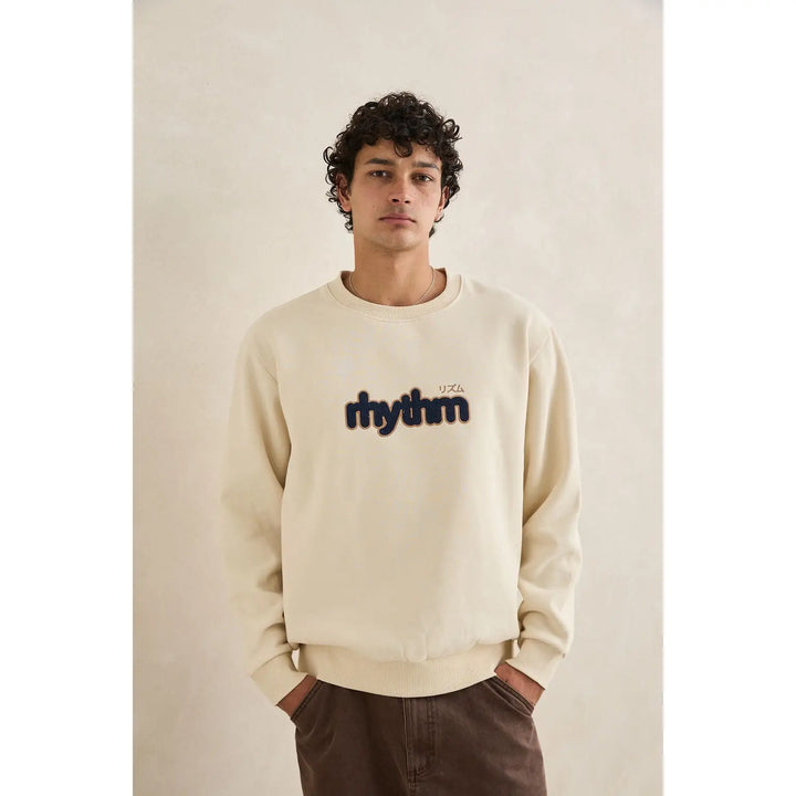Rhythm Applique Fleece Crew