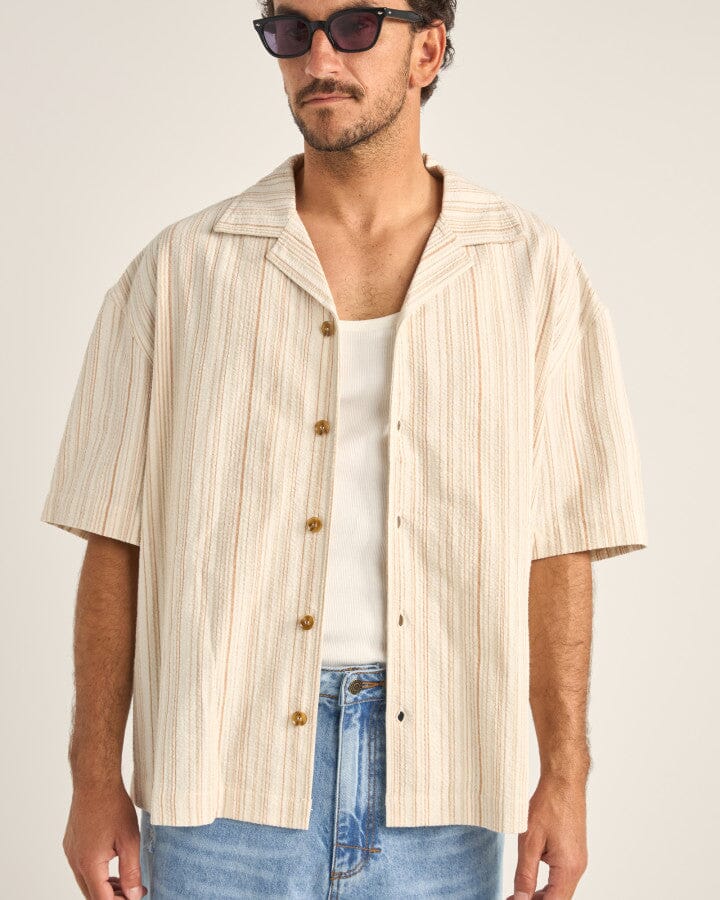 Rhythm Benny Relaxed Stripe Shirt 