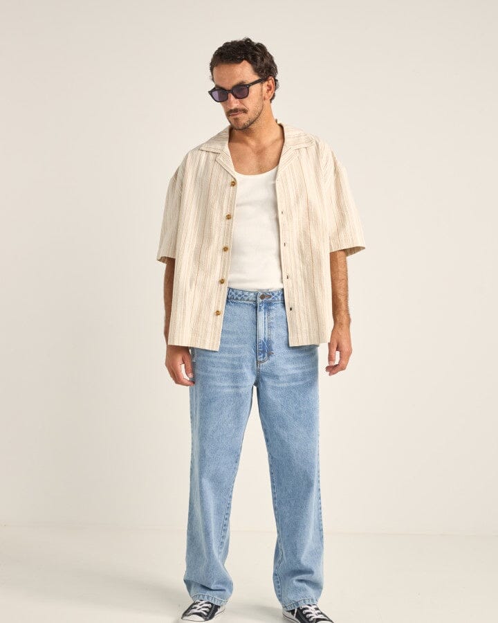 Rhythm Benny Relaxed Stripe Shirt 