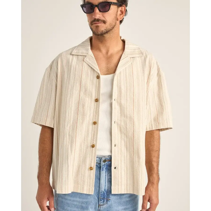 Rhythm Benny Relaxed Stripe Shirt 
