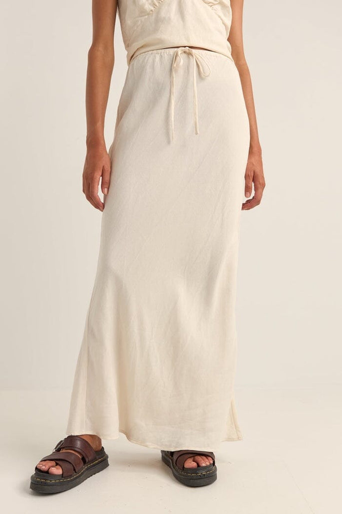 Rhythm Bias Cut Maxi Skirt 