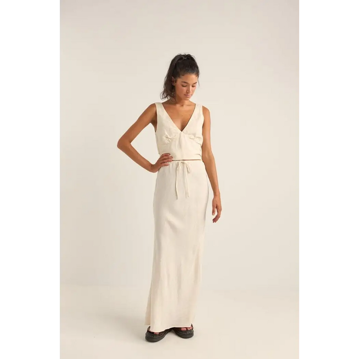 Rhythm Bias Cut Maxi Skirt 