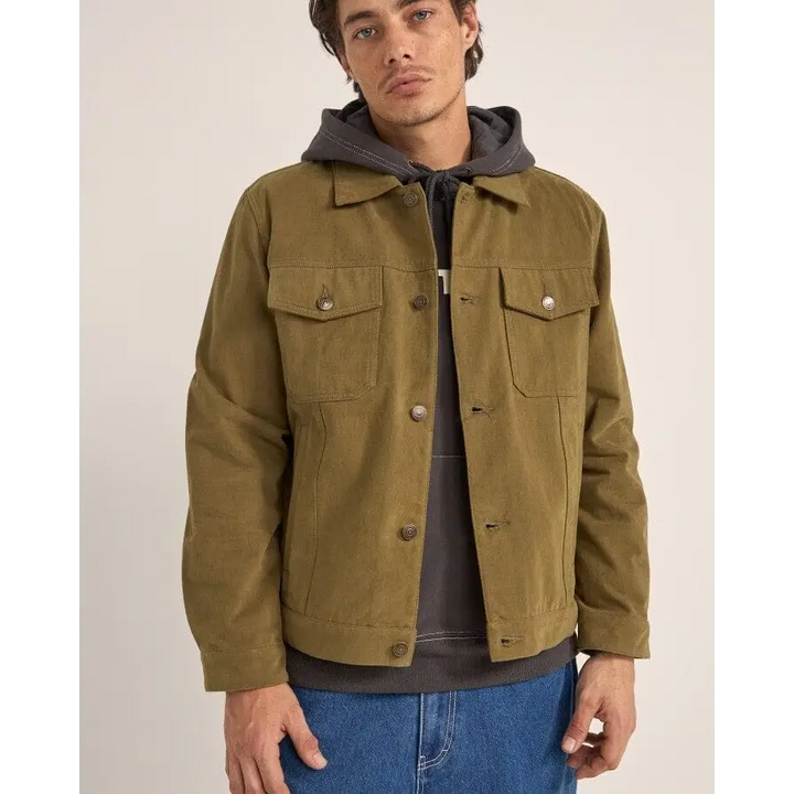 Rhythm Brushed Twill Trucker 