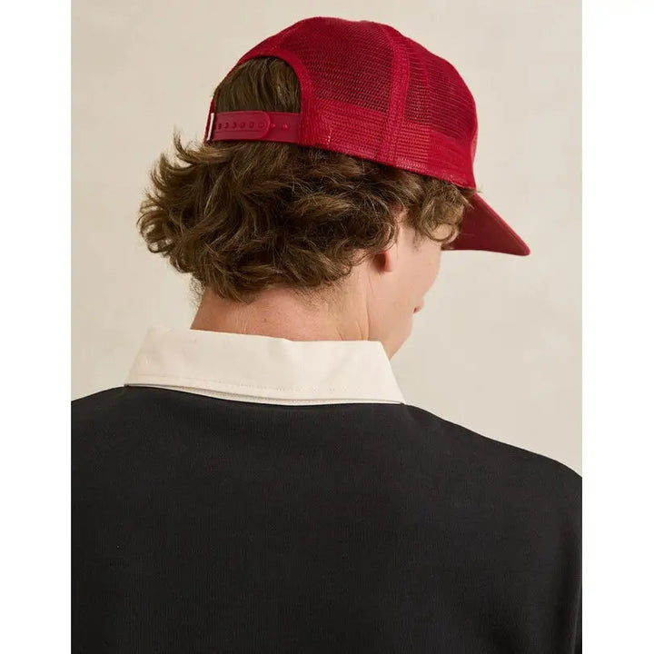 Rhythm Cactus Trucker Cap - Red