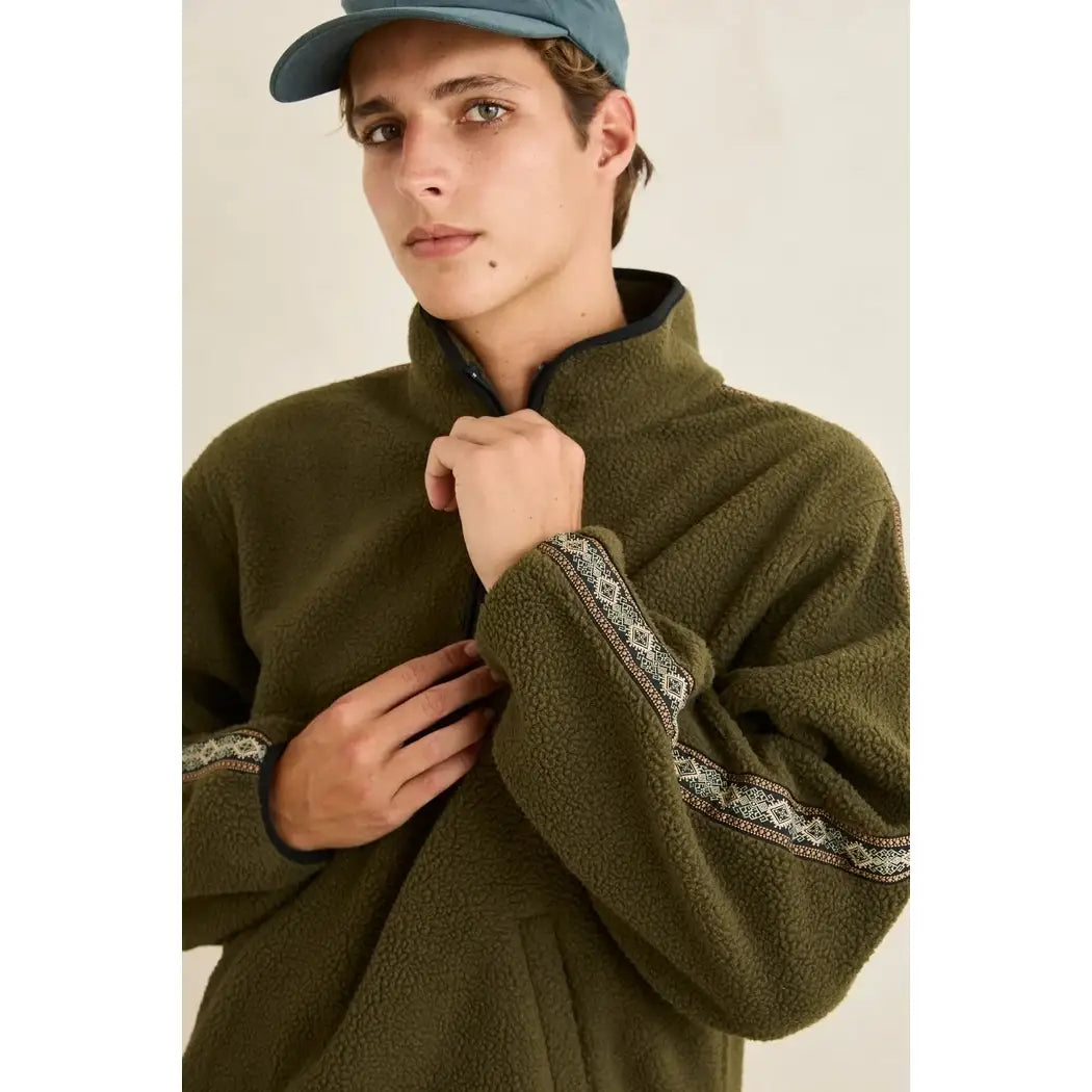 Rhythm Camp Quarter Zip Sherpa Fleece