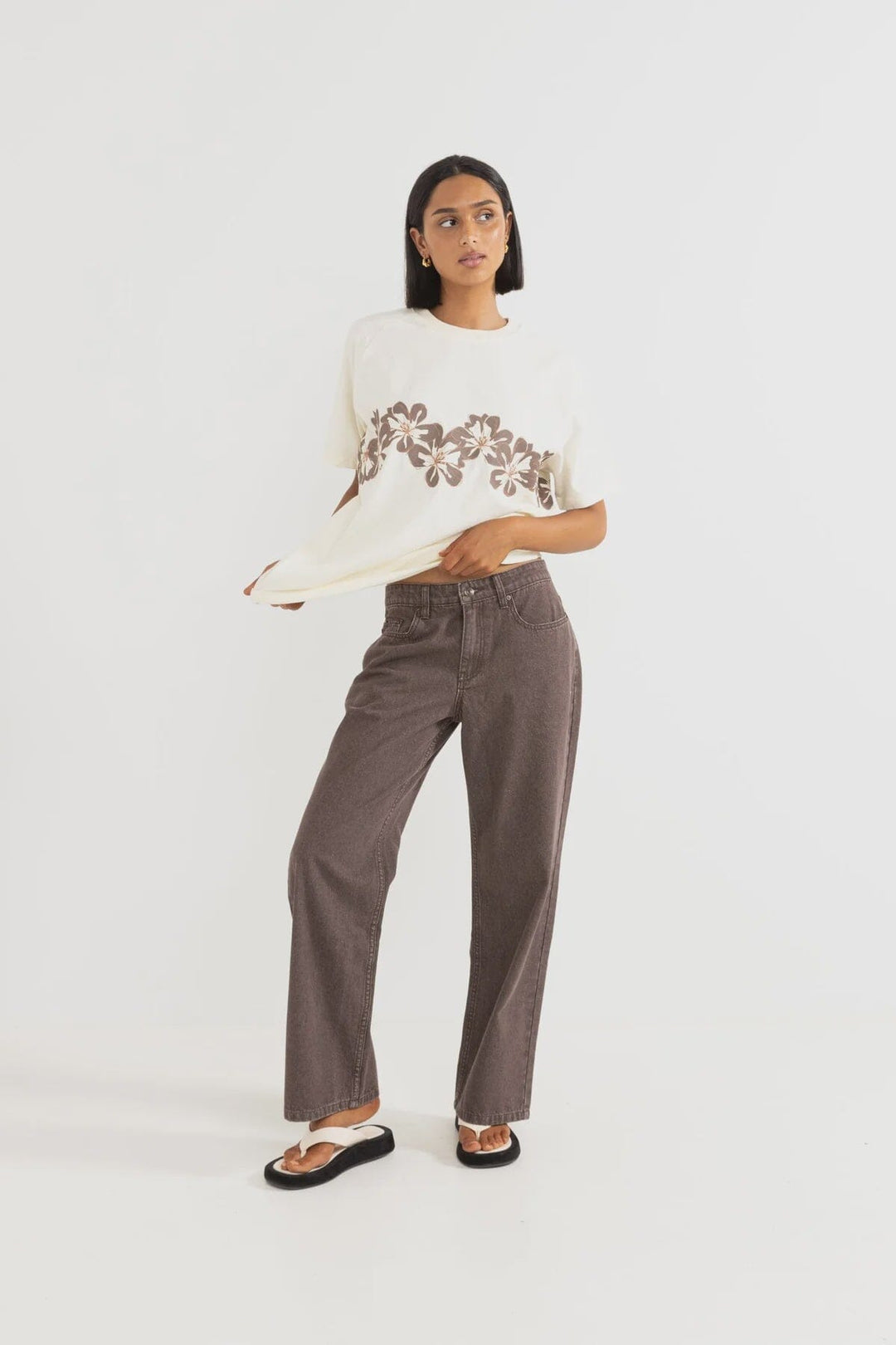 Rhythm Charlie Low Rise Denim Jeans 