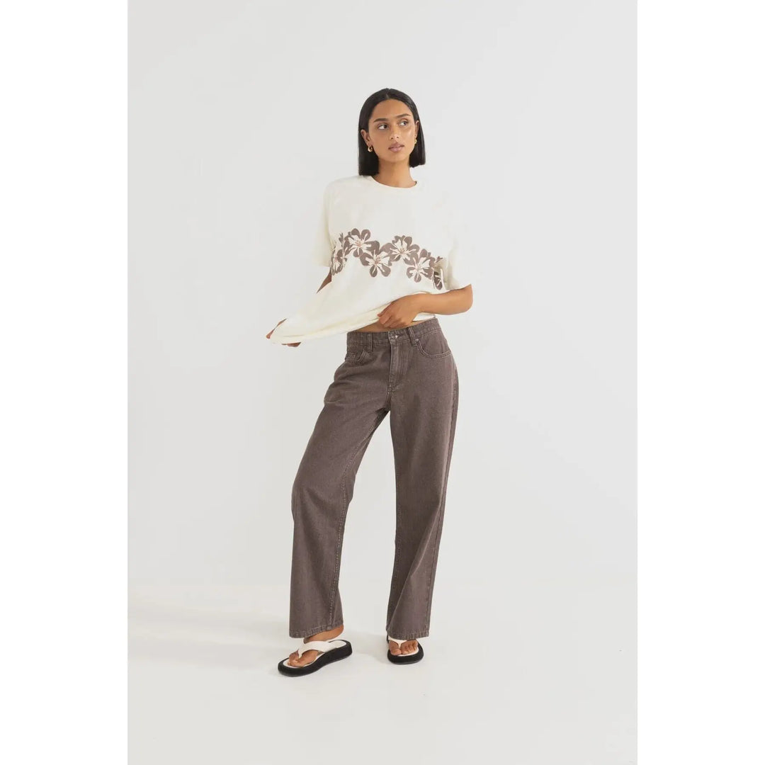 Rhythm Charlie Low Rise Denim Jeans 