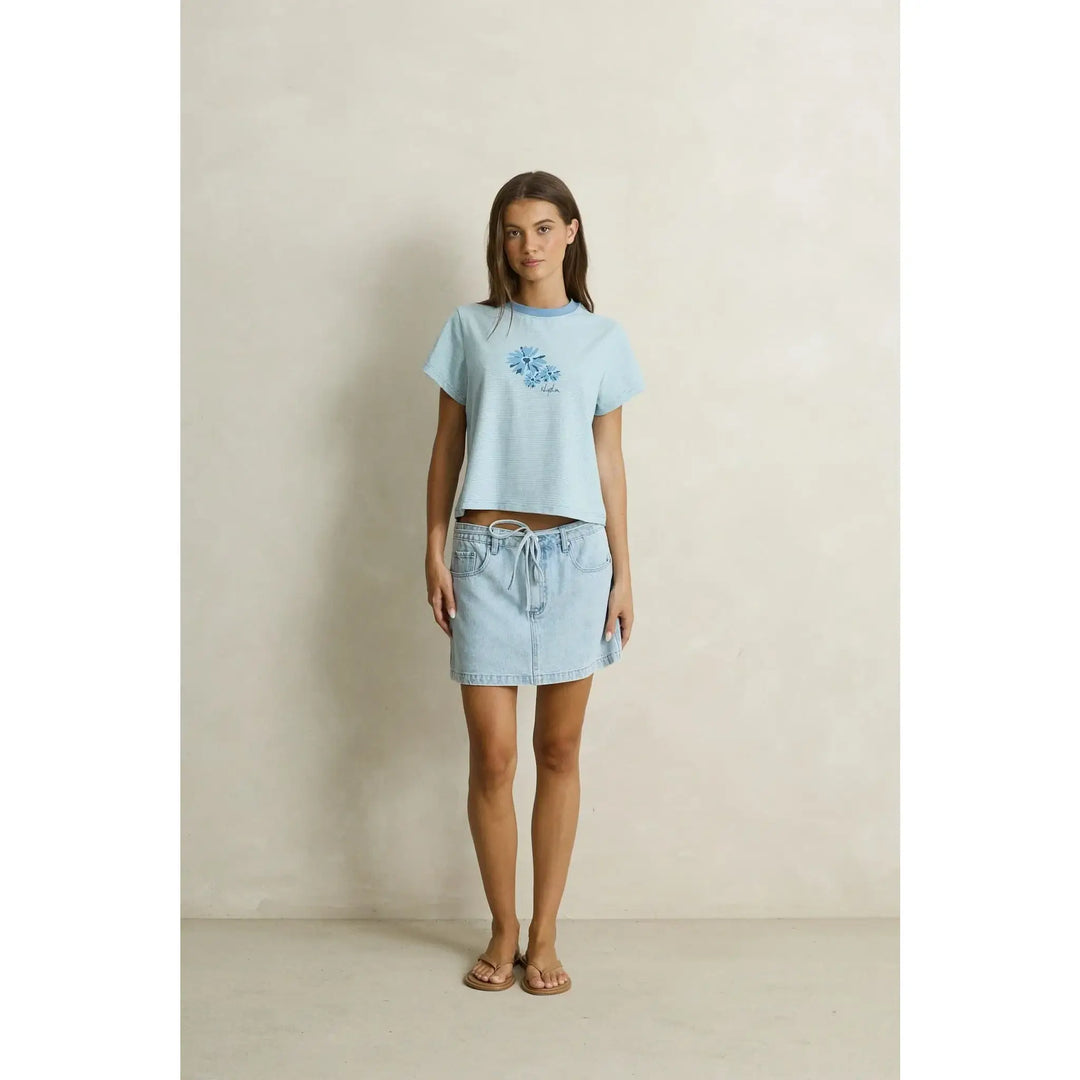Rhythm Charlie Low Rise Mini Skirt
