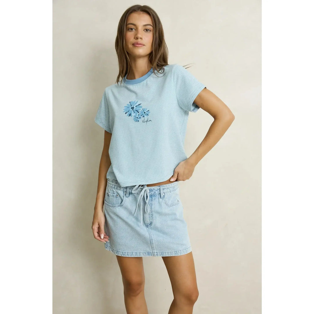 Rhythm Charlie Low Rise Mini Skirt