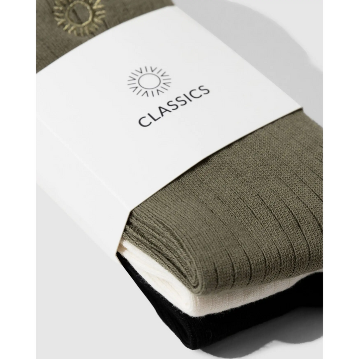 Rhythm Classic 3 Pack Socks 