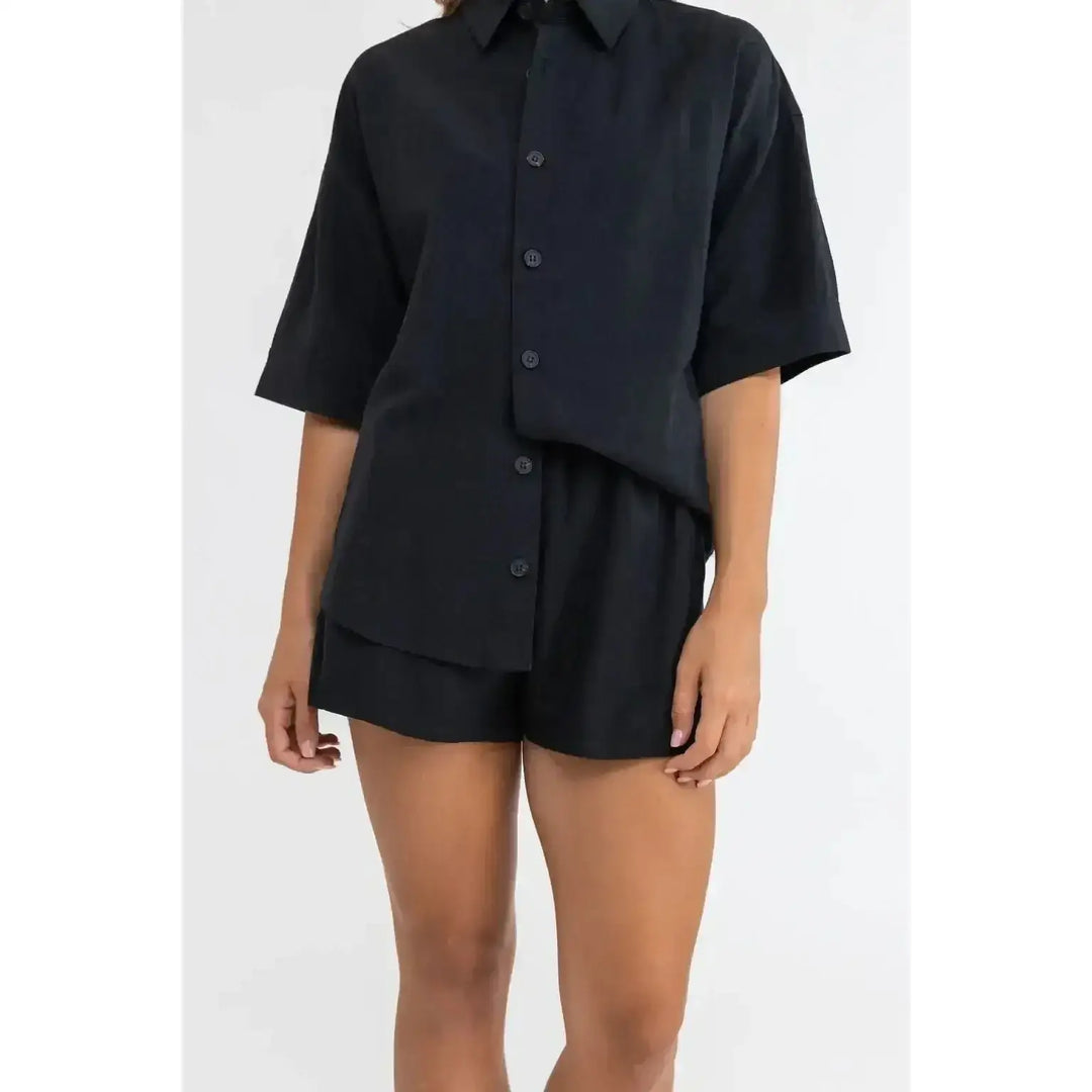 Rhythm Classic Beach Short Black 8 
