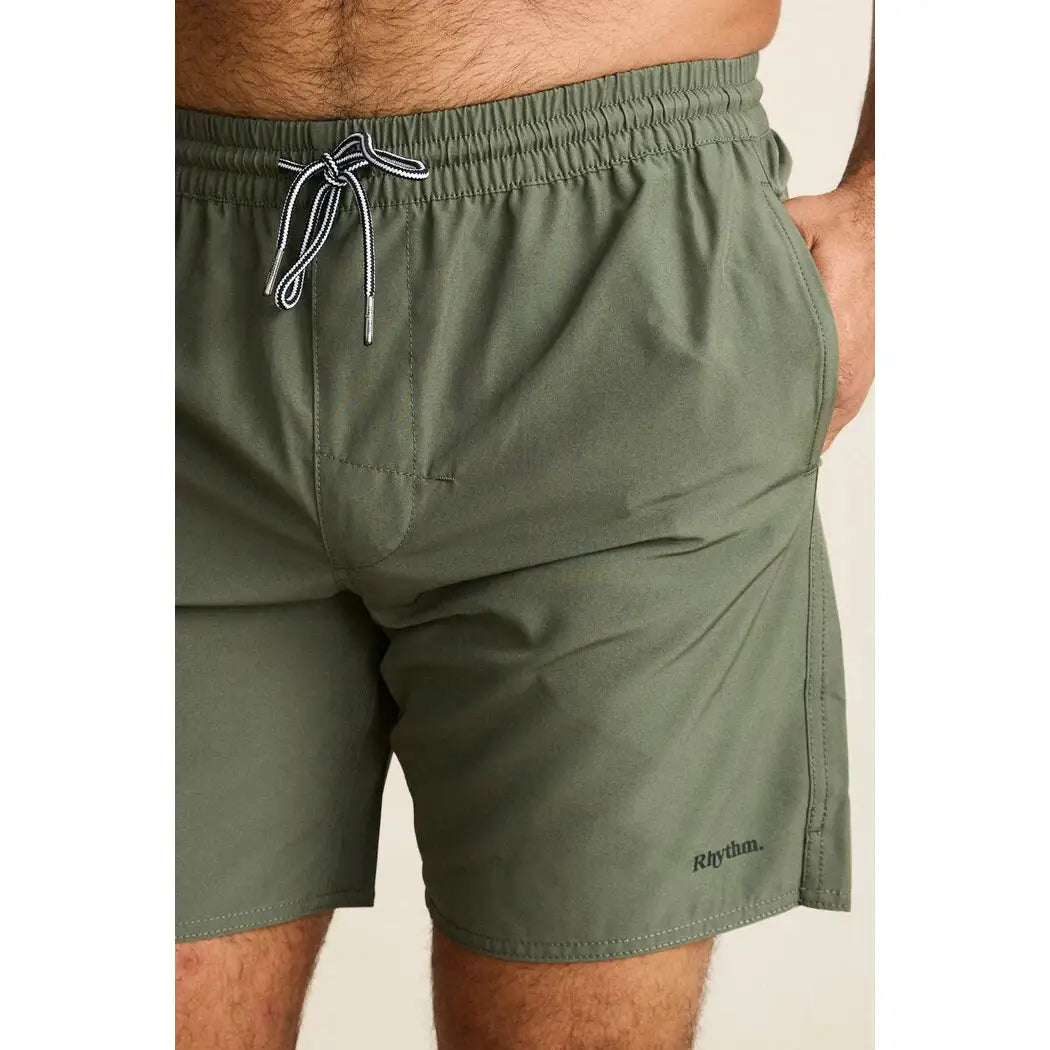 Rhythm Classic Beach Short - Black