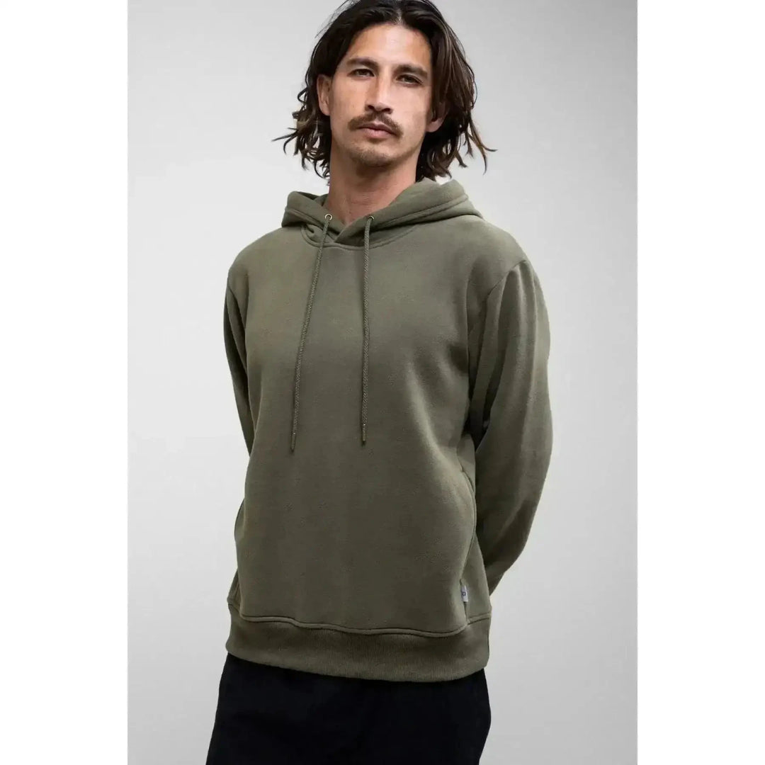 Rhythm Classic Fleece Hood Olive XL 