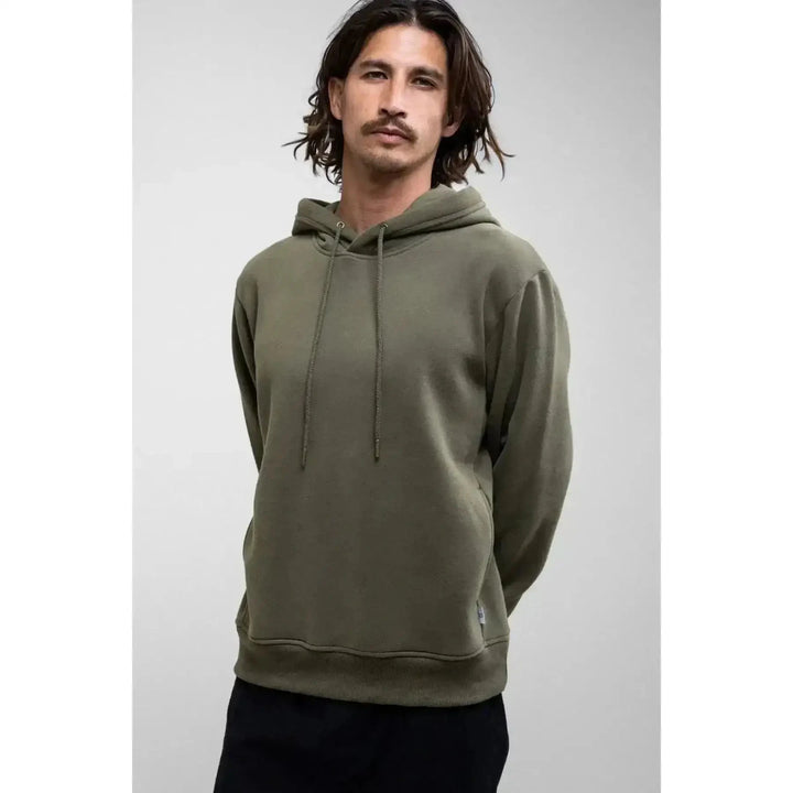 Rhythm Classic Fleece Hood Olive XL 