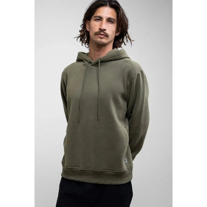 Rhythm Classic Fleece Hood Olive XL 