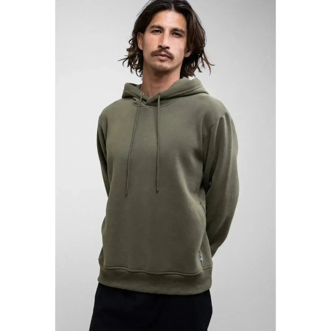 Rhythm Classic Fleece Hood Olive XL 