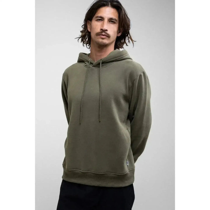 Rhythm Classic Fleece Hood Olive XL 