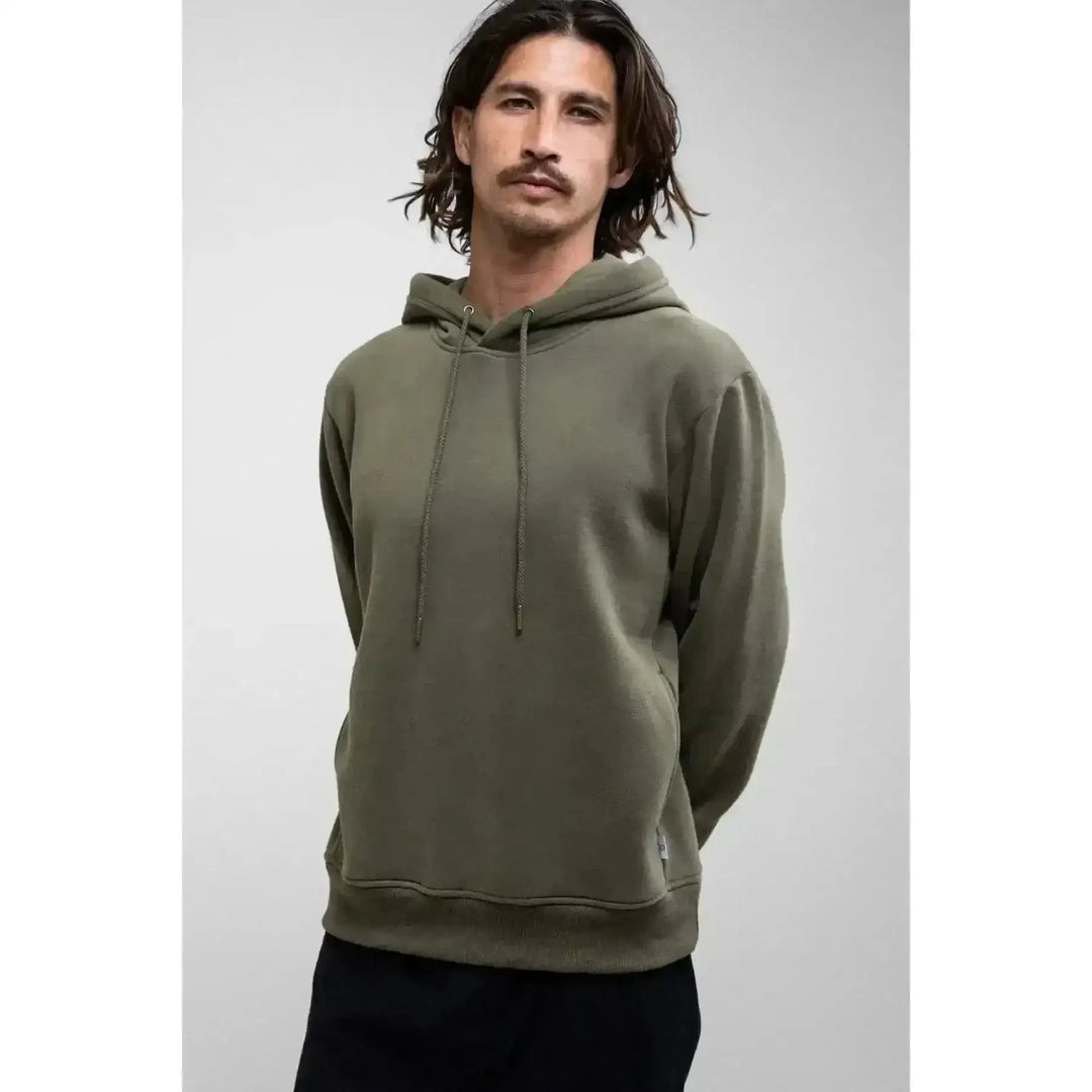 Rhythm Classic Fleece Hood Olive XL 