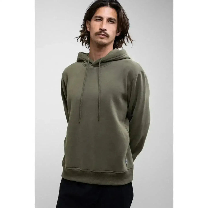 Rhythm Classic Fleece Hood Olive XL 