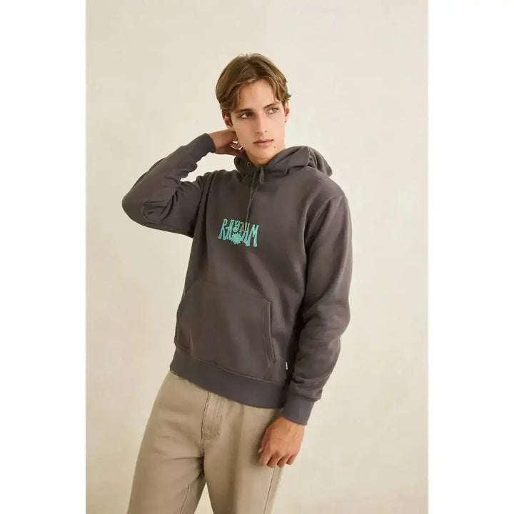 Rhythm Classic Fleece Hood - Stone / S