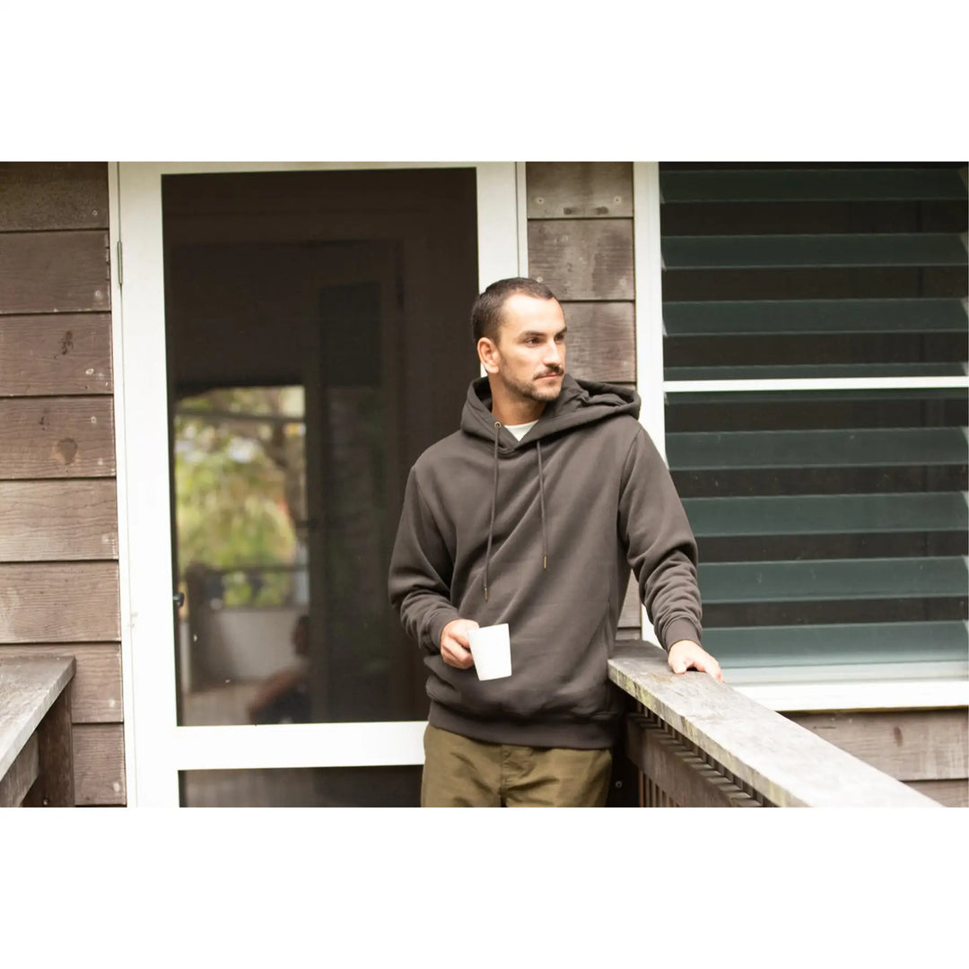 Rhythm Classic Fleece Hood - Vintage Black