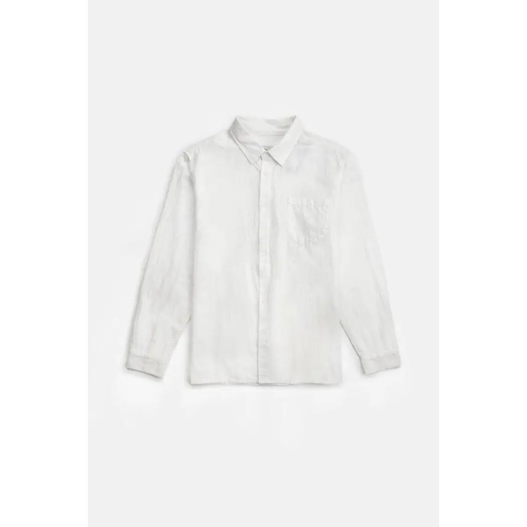 Rhythm Classic Linen Long Sleeve Shirt 