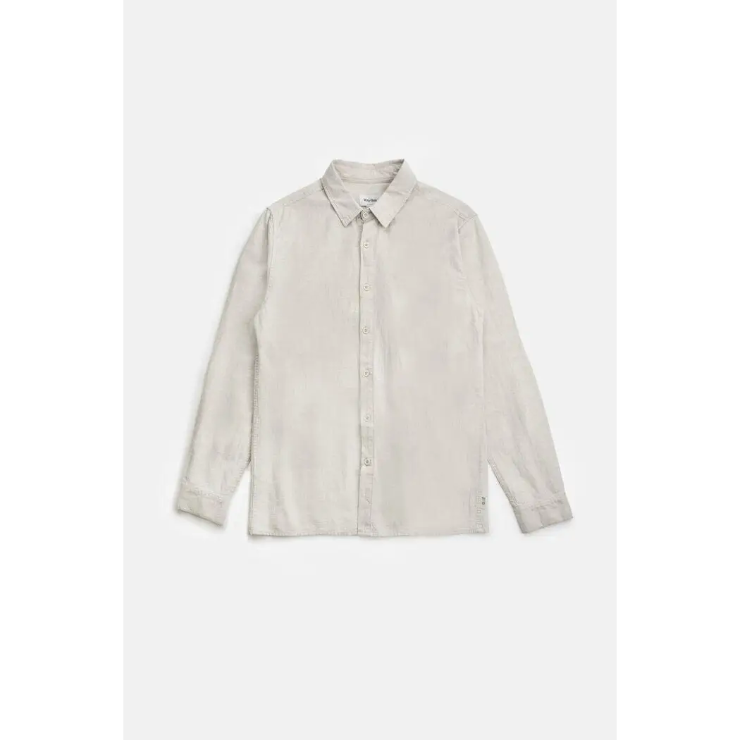 Rhythm Classic Linen Long Sleeve Shirt 