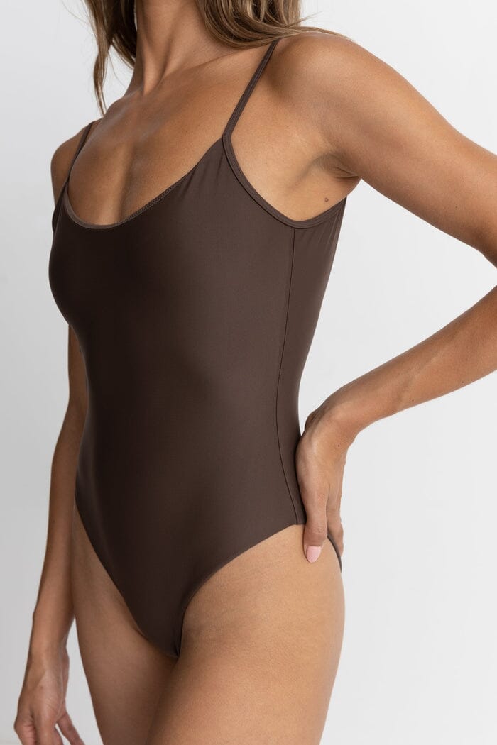 Rhythm Classic Minimal One Piece Swimsuit 