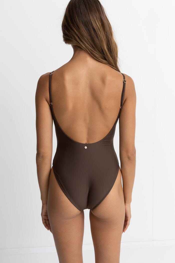 Rhythm Classic Minimal One Piece Swimsuit 