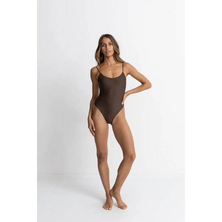 Rhythm Classic Minimal One Piece Swimsuit 