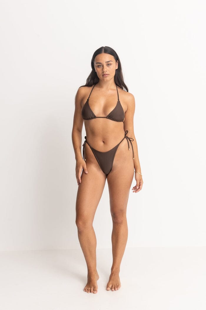 Rhythm Classic Slide Tri Tie Side Hi Cut Bikini 