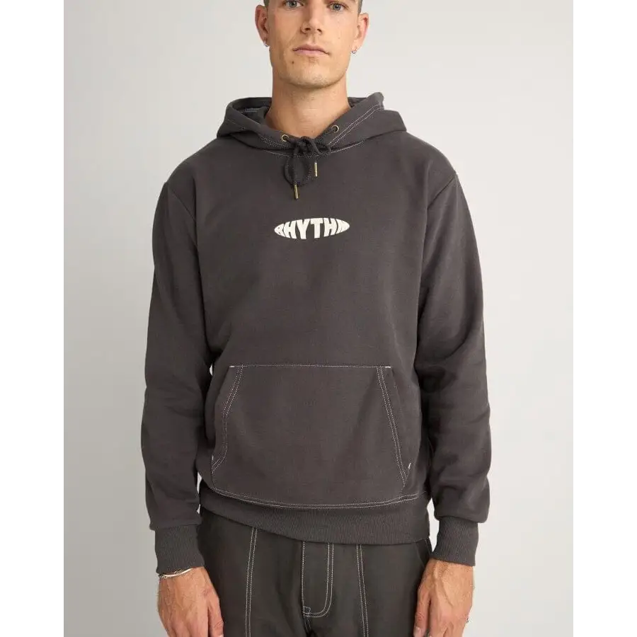 Rhythm Contrast Stitch Hood 