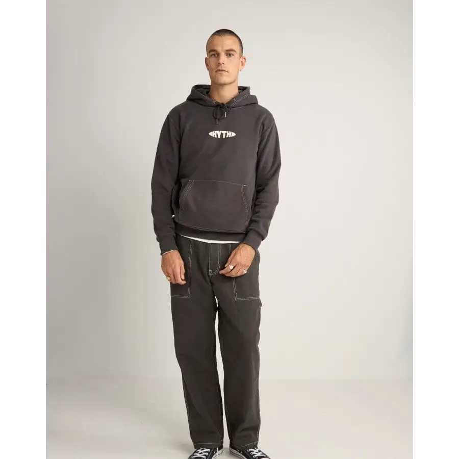 Rhythm Contrast Stitch Hood 