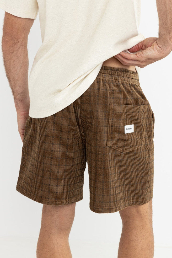 Rhythm Cord Check Jam Shorts 