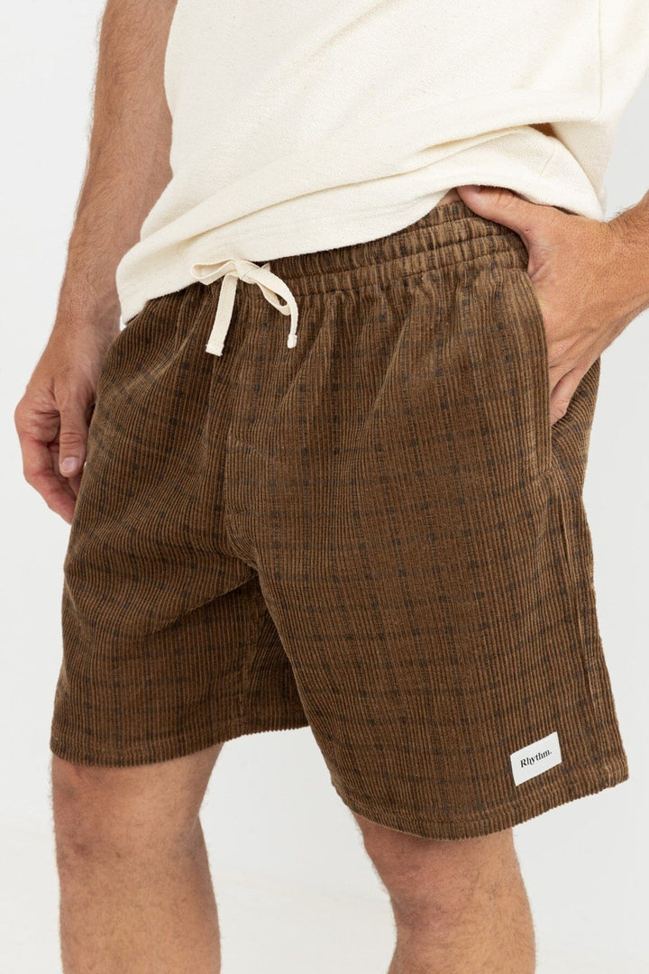 Rhythm Cord Check Jam Shorts 