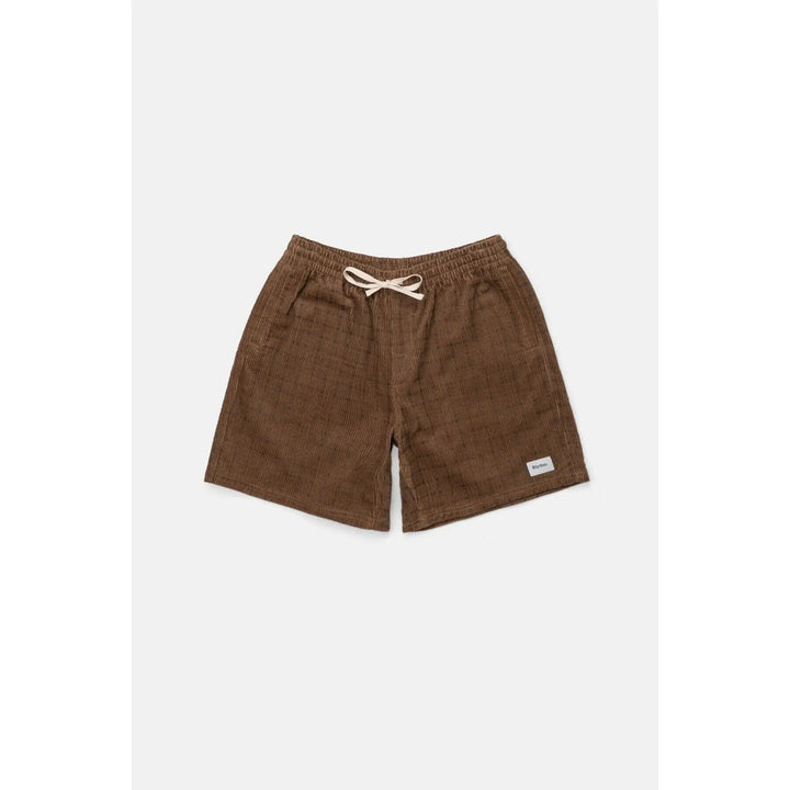 Rhythm Cord Check Jam Shorts 