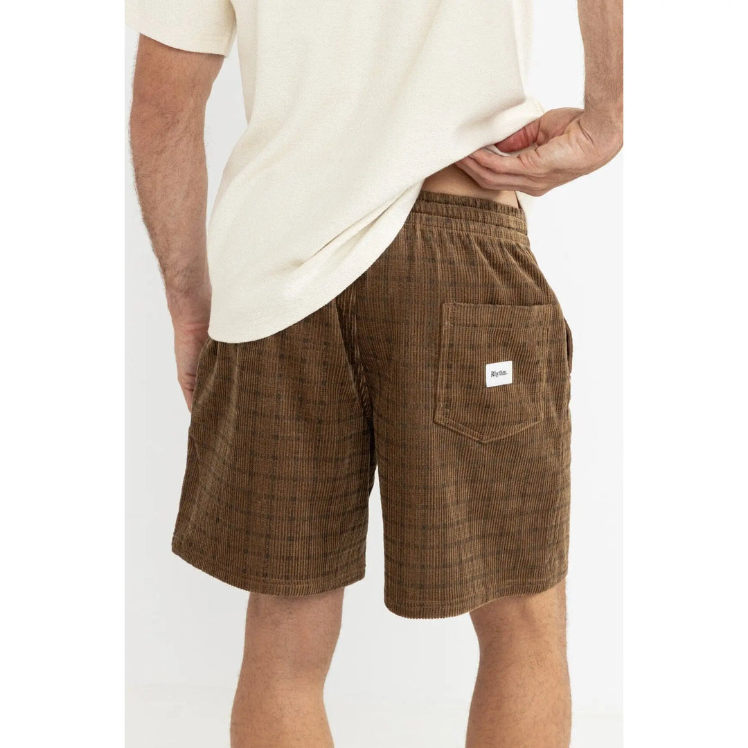 Rhythm Cord Check Jam Shorts 