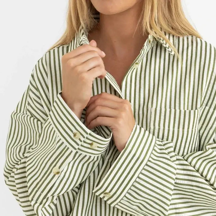 Rhythm Cove Stripe Long Sleeve T-Shirt 