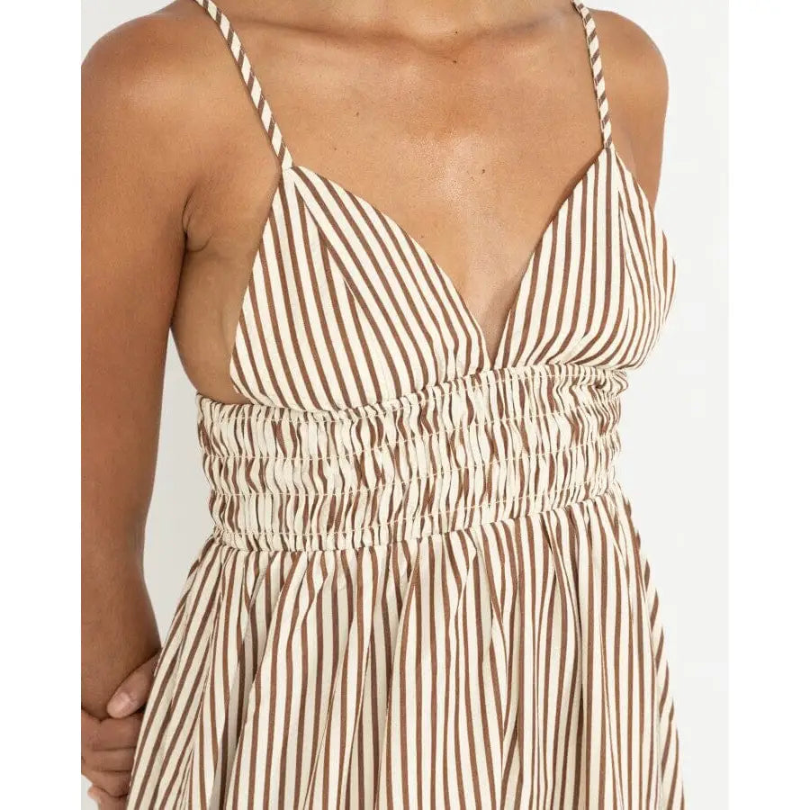 Rhythm Cove Stripe Mini Dress 