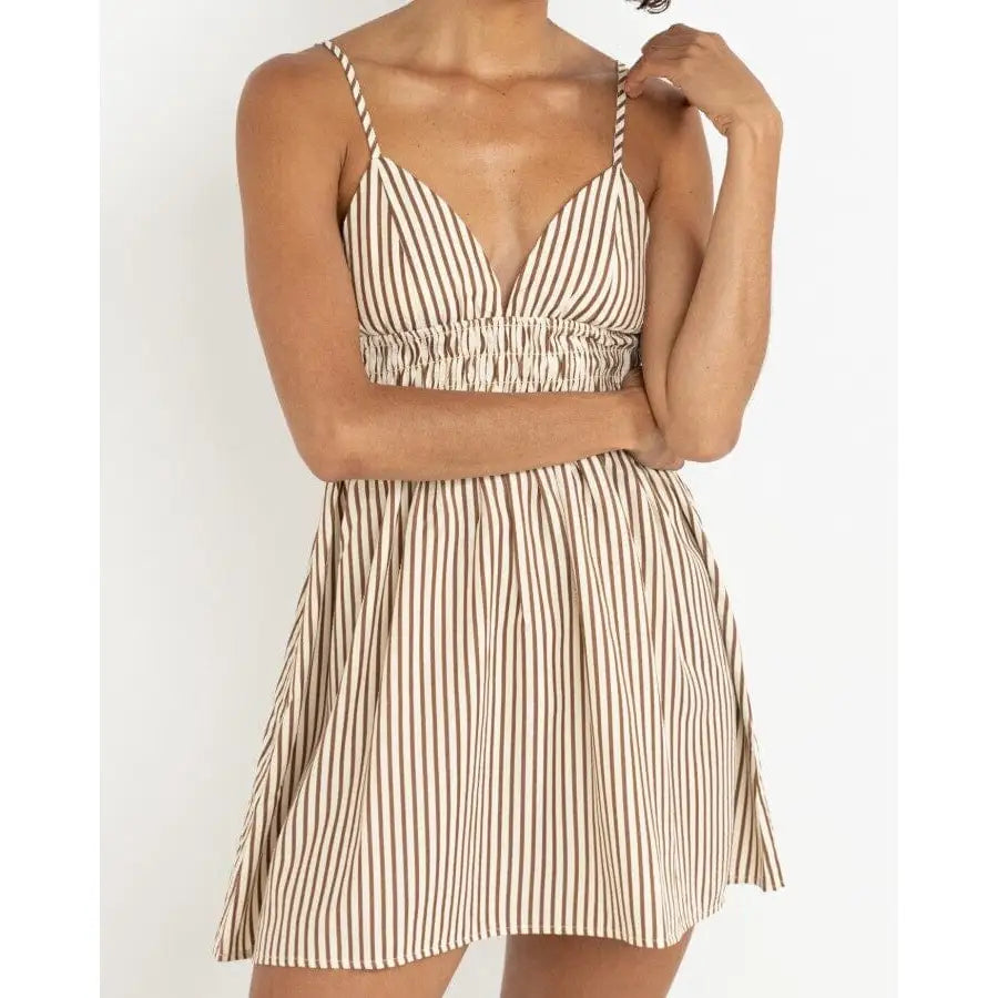 Rhythm Cove Stripe Mini Dress 