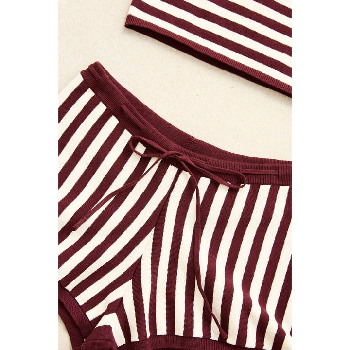 Rhythm Daybreak Stripe Bandeau Knit Top 