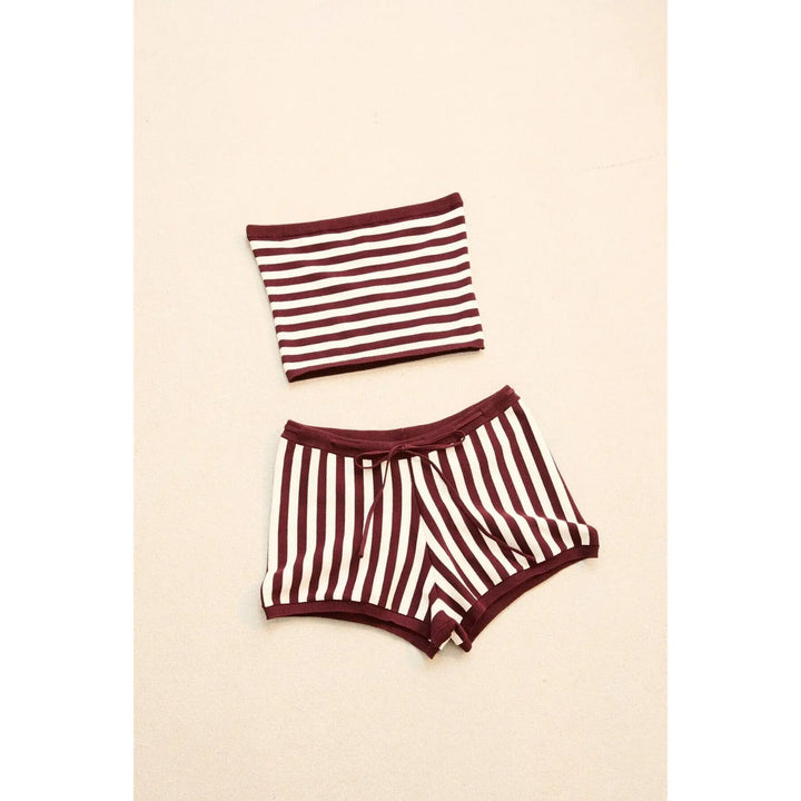 Rhythm Daybreak Stripe Bandeau Knit Top 