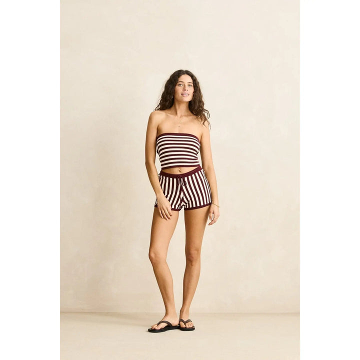 Rhythm Daybreak Stripe Bandeau Knit Top 