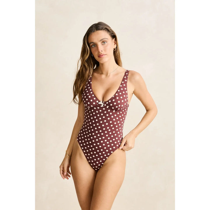 Rhythm Dotti Underwire One Piece Swimsuit