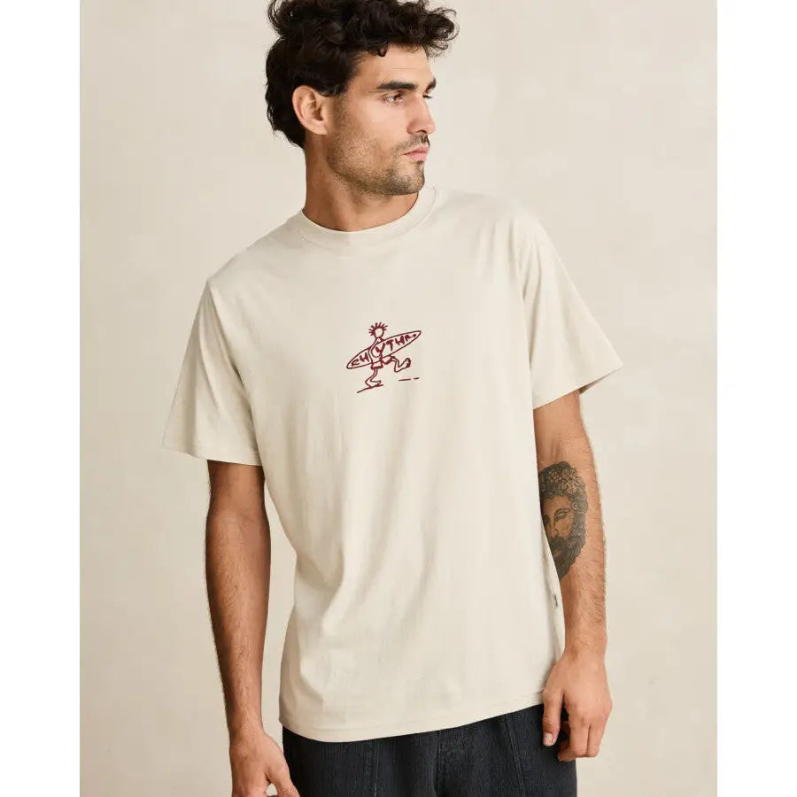 Rhythm Drifter T-Shirt - Moonrock / S