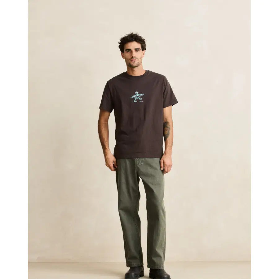 Rhythm Drifter T-Shirt - Vintage Black / S